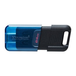 Kingston | DataTraveler 80 M | 64 GB | USB-C | Czarny