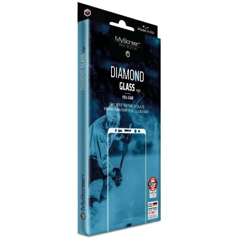 MS Diamond Glass Edge FG iPhone 13/ 13 Pro 6.1" czarny/black Full Glue