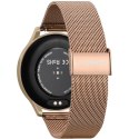 Garett Smartwatch Classy złoty stalowy