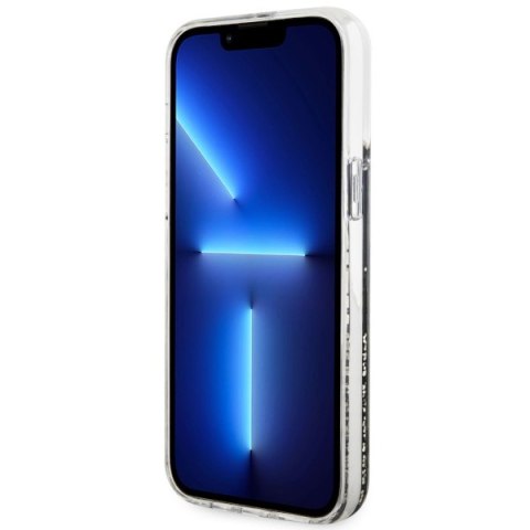 Guess GUHCP14XLCSGSGK iPhone 14 Pro Max 6.7" czarny/black hardcase Liquid Glitter Marble