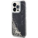 Guess GUHCP14LLCSGSGK iPhone 14 Pro 6.1" czarny/black hardcase Liquid Glitter Marble