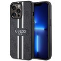 Guess GUHMP13XP4RPSK iPhone 13 Pro Max 6,7" czarny/black hardcase 4G Printed Stripes MagSafe