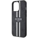 Guess GUHMP13XP4RPSK iPhone 13 Pro Max 6,7" czarny/black hardcase 4G Printed Stripes MagSafe