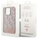 Guess GUHMP14XHGCFSEP iPhone 14 Pro Max 6,7" różowy/pink hard case GCube Stripes MagSafe
