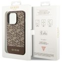 Guess GUHMP14XHGCFSEW iPhone 14 Pro Max 6.7" brązowy/brown hard case GCube Stripes MagSafe