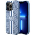 Guess GUHMP14XP4RPSB iPhone 14 Pro Max 6.7" niebieski/blue hardcase 4G Printed Stripes MagSafe