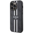 Guess GUHMP14XP4RPSK iPhone 14 Pro Max 6.7" czarny/black hardcase 4G Printed Stripes MagSafe