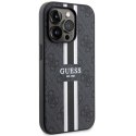 Guess GUHMP14XP4RPSK iPhone 14 Pro Max 6.7" czarny/black hardcase 4G Printed Stripes MagSafe