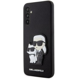 Karl Lagerfeld KLHCA54SANKCPK A54 5G A546 hardcase czarny/black Saffiano Karl & Choupette