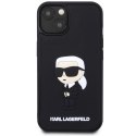 Karl Lagerfeld KLHCP14M3DRKINK iPhone 14 Plus 6.7" czarny/black hardcase Rubber Ikonik 3D