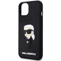 Karl Lagerfeld KLHCP14M3DRKINK iPhone 14 Plus 6.7" czarny/black hardcase Rubber Ikonik 3D