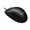 Logitech | Mouse | M100 | Optical | Optical mouse | Wired | Black