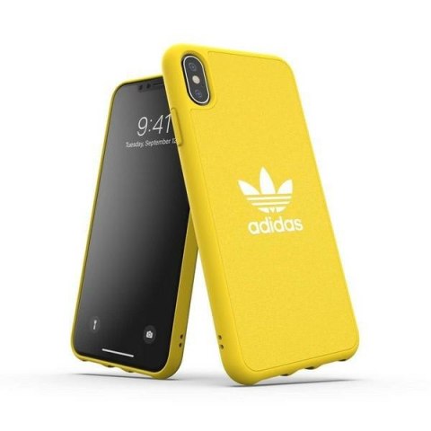 Adidas Moulded Case CANVAS iPhone Xs Max żółty/yellow 34965