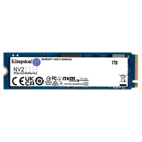 Dysk SSD Kingston NV2 (1TB; M.2 2280; PCIe 4.0 x4 NVMe; SNV2S/1000G)